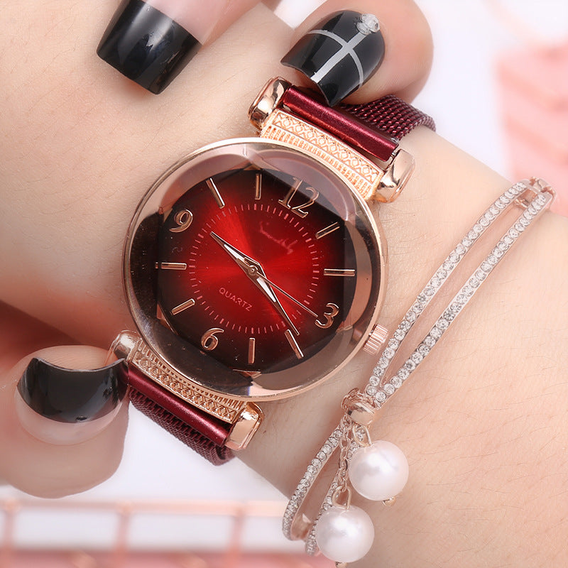 Neutral Watch Ladies Simple Fashion Steel Belt Quartz