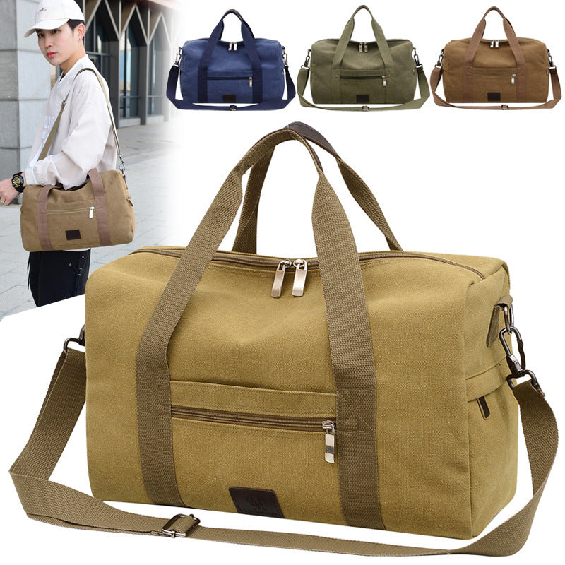 Men's Travel Canvas Bag Going Out Duffel  For Men