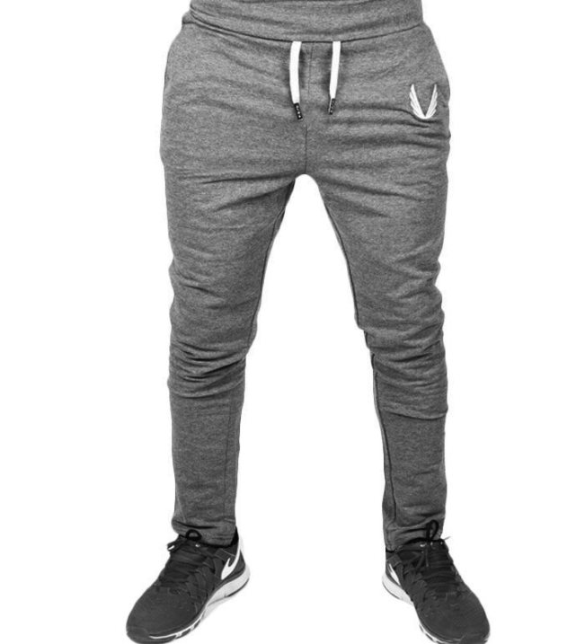 Calça jogger masculina, de alta qualidade, fitness, musculação, academia, corredores, roupas de marca, outono, calças de suor 