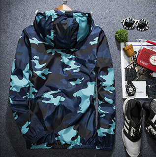 Covrlge jaqueta masculina moda primavera marca camuflagem jaquetas casuais casaco masculino com capuz luminoso zíper casacos mwj011