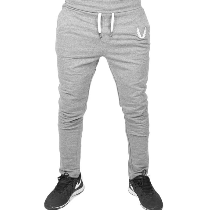 Calça jogger masculina, de alta qualidade, fitness, musculação, academia, corredores, roupas de marca, outono, calças de suor 