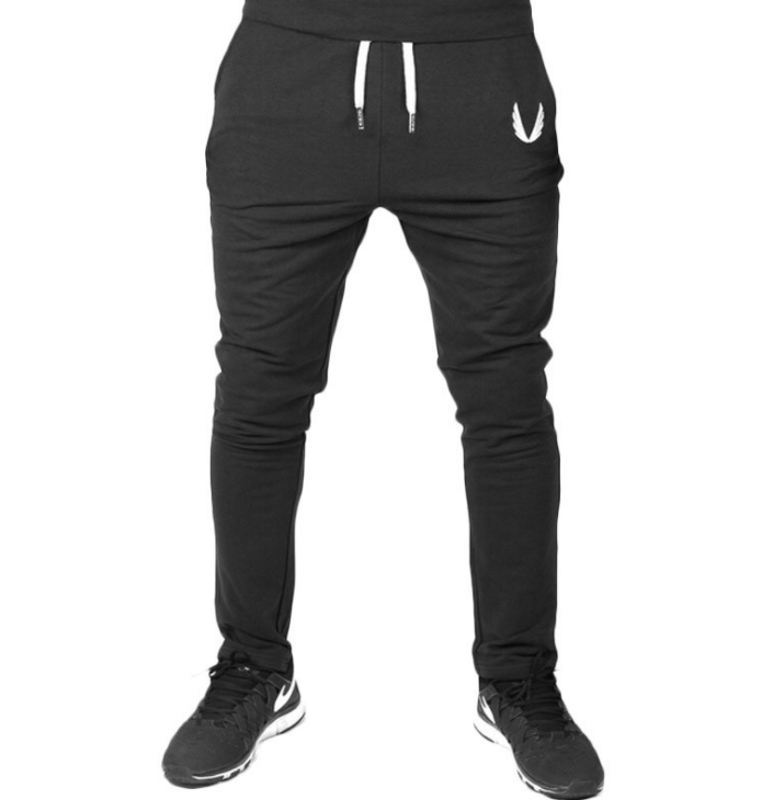 Calça jogger masculina, de alta qualidade, fitness, musculação, academia, corredores, roupas de marca, outono, calças de suor 