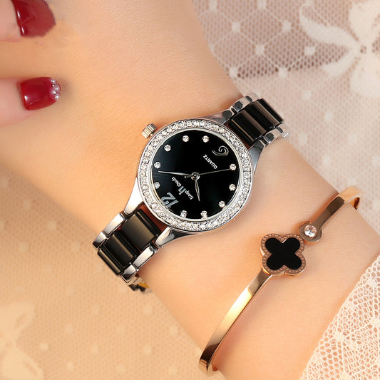 Relojes de mujer Relojes de pulsera femeninos de cuarzo de lujo