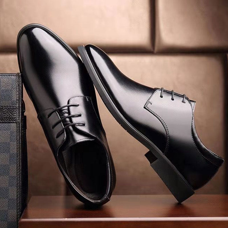 Zapatos Mazefeng de cuero para hombre, zapatos Oxford informales de alta calidad, zapatos de vestir de cuero genuino para hombre, zapatos formales de negocios de talla grande para boda 44