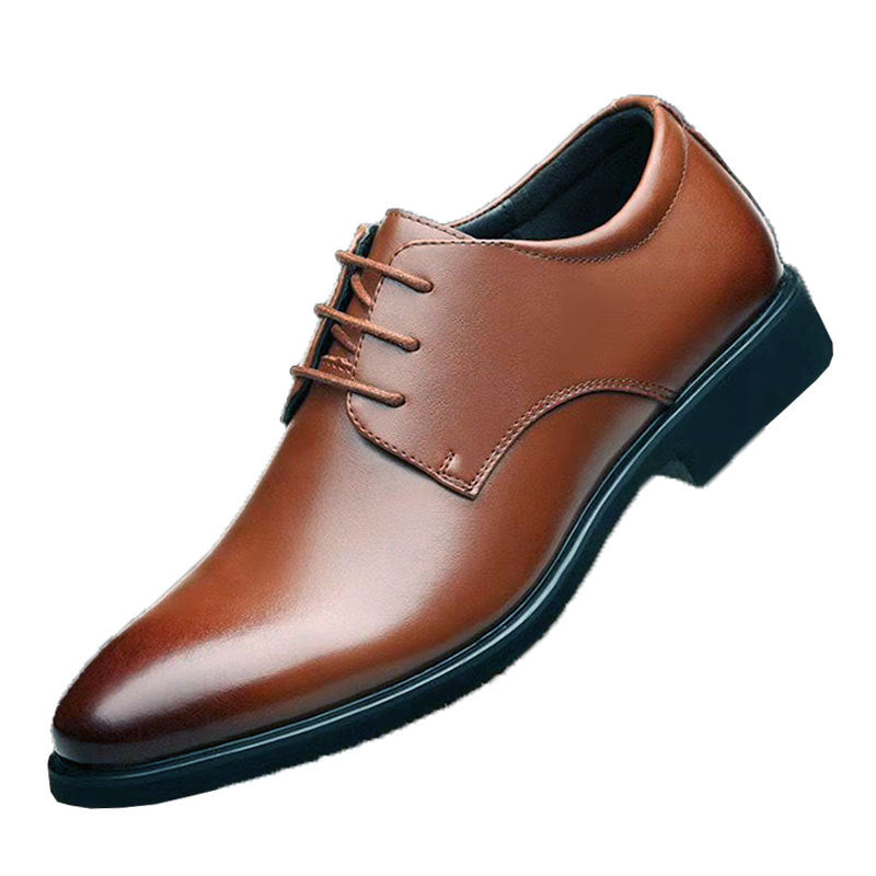 Zapatos Mazefeng de cuero para hombre, zapatos Oxford informales de alta calidad, zapatos de vestir de cuero genuino para hombre, zapatos formales de negocios de talla grande para boda 44