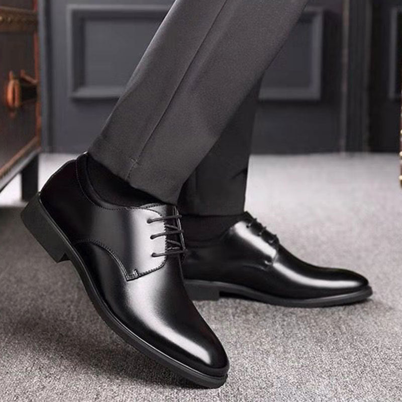 Zapatos Mazefeng de cuero para hombre, zapatos Oxford informales de alta calidad, zapatos de vestir de cuero genuino para hombre, zapatos formales de negocios de talla grande para boda 44