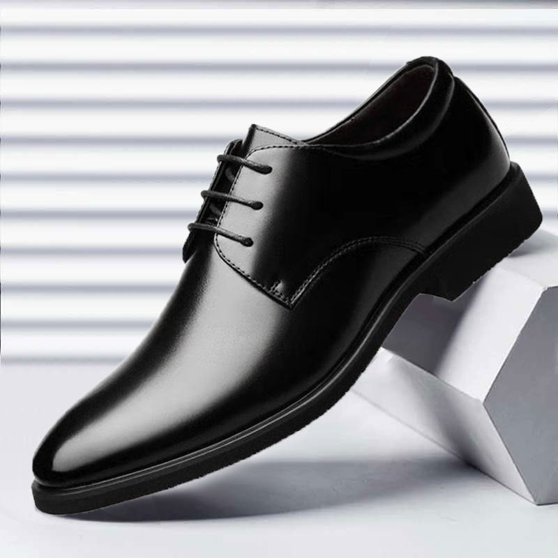 Zapatos Mazefeng de cuero para hombre, zapatos Oxford informales de alta calidad, zapatos de vestir de cuero genuino para hombre, zapatos formales de negocios de talla grande para boda 44