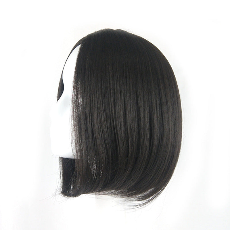 Peruca feminina cabelo humano curto perucas bob brasileiro preto feminino remy