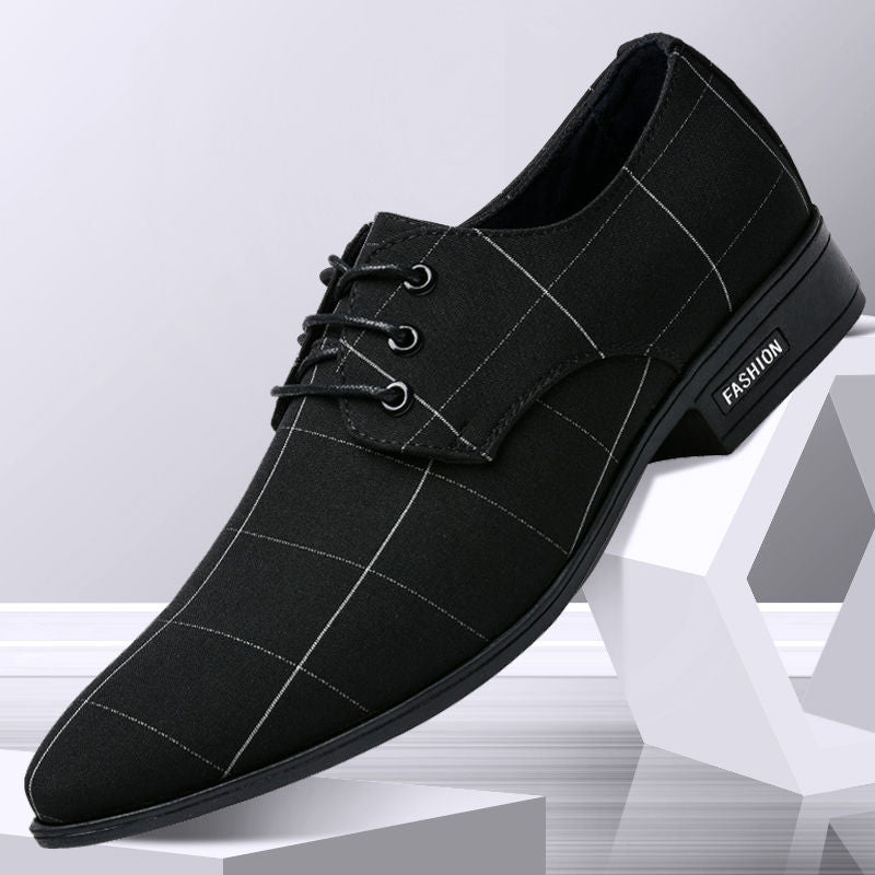 Chaussures pour hommes Chaussures habillées en cuir Respirant Loisirs Affaires Toile Chaussures formelles