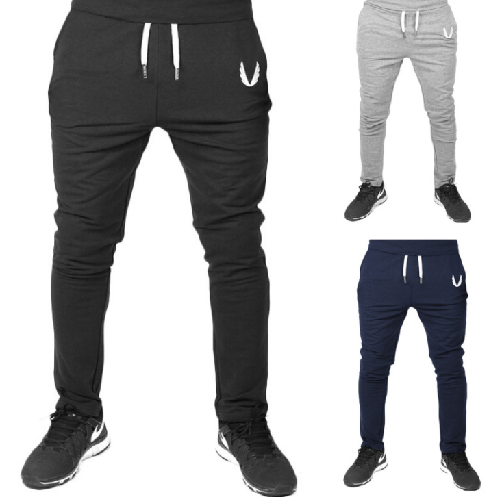 Calça jogger masculina, de alta qualidade, fitness, musculação, academia, corredores, roupas de marca, outono, calças de suor 