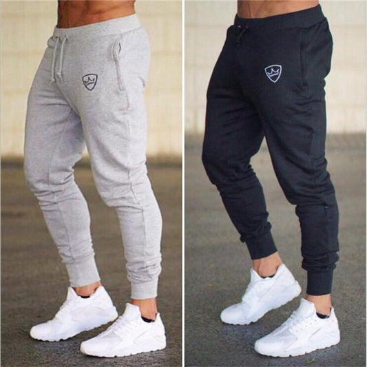 Homens joggers sweatpants homens joggers calças roupas esportivas calças de musculação de alta qualidade/colete de fundo absorvente de suor e respirável