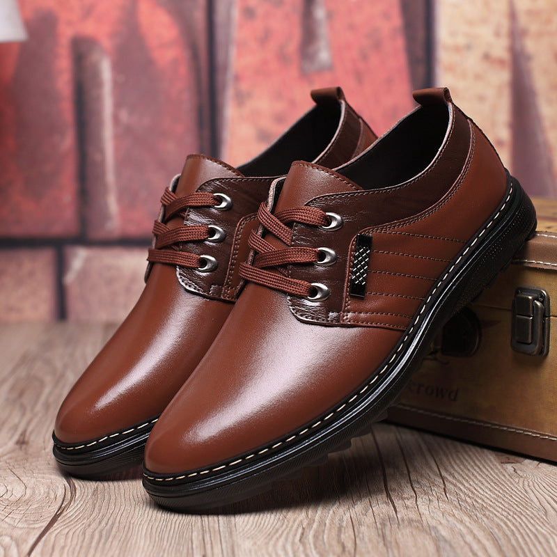 The new shoes shoes fall men's business casual shoes men shoes shoes round British Dad