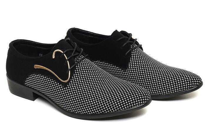 Sapatos Oxford masculinos de alta qualidade