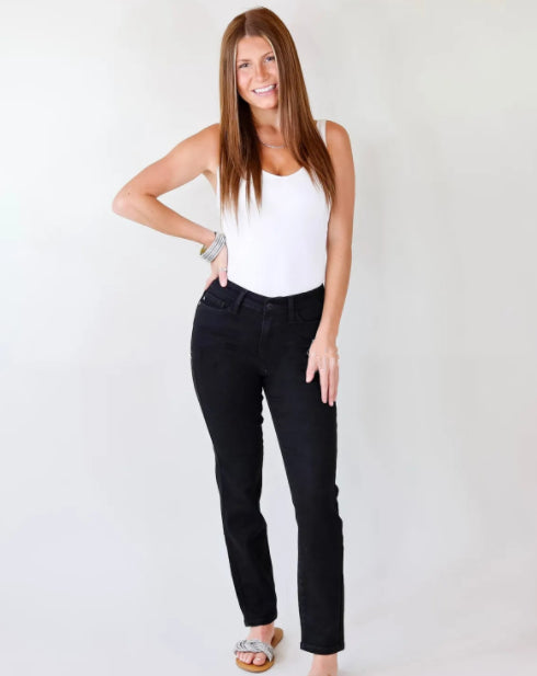 Calça jeans feminina slim fit superdimensionada de alta elasticidade emagrecedora