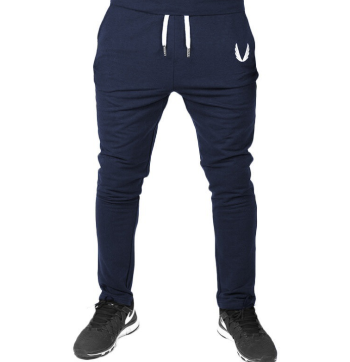 Calça jogger masculina, de alta qualidade, fitness, musculação, academia, corredores, roupas de marca, outono, calças de suor 