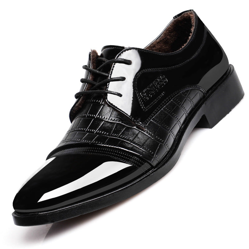 Muster Herbst Herren Spitz Business Kleid Schuhe Leder Herrenschuhe Einzelschuhe Schuhe Herren