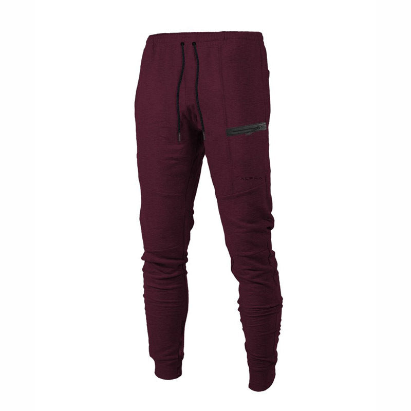 Novas calças de fitness casual sweatpants moda high street calças dos homens corredores