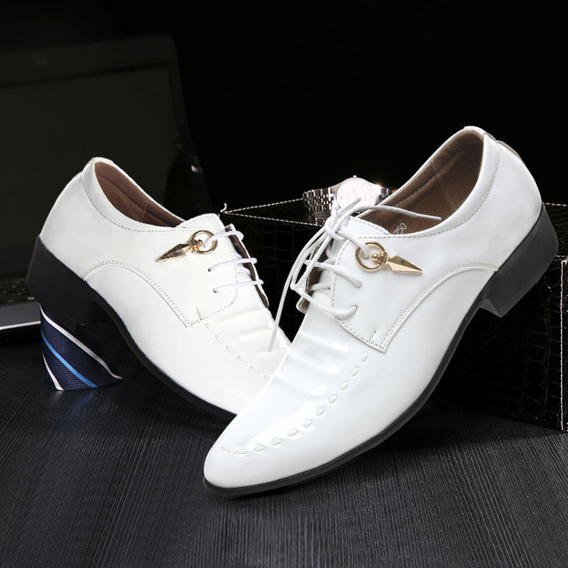 Sapatos formais masculinos de couro genuíno preto luxo sapatos de casamento homens apartamentos oxfords de escritório