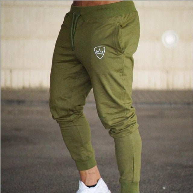 Homens joggers sweatpants homens joggers calças roupas esportivas calças de musculação de alta qualidade/colete de fundo absorvente de suor e respirável