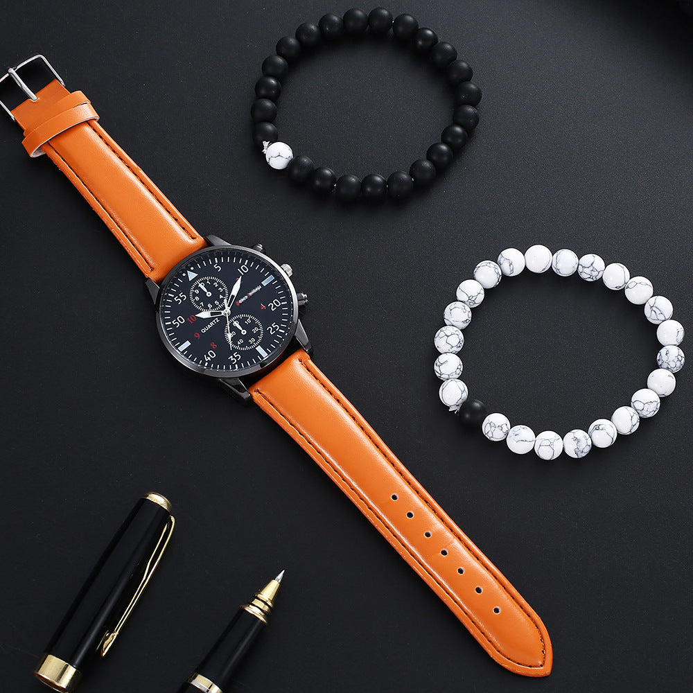 Montre Tendance Homme Mode Étudiant Quartz