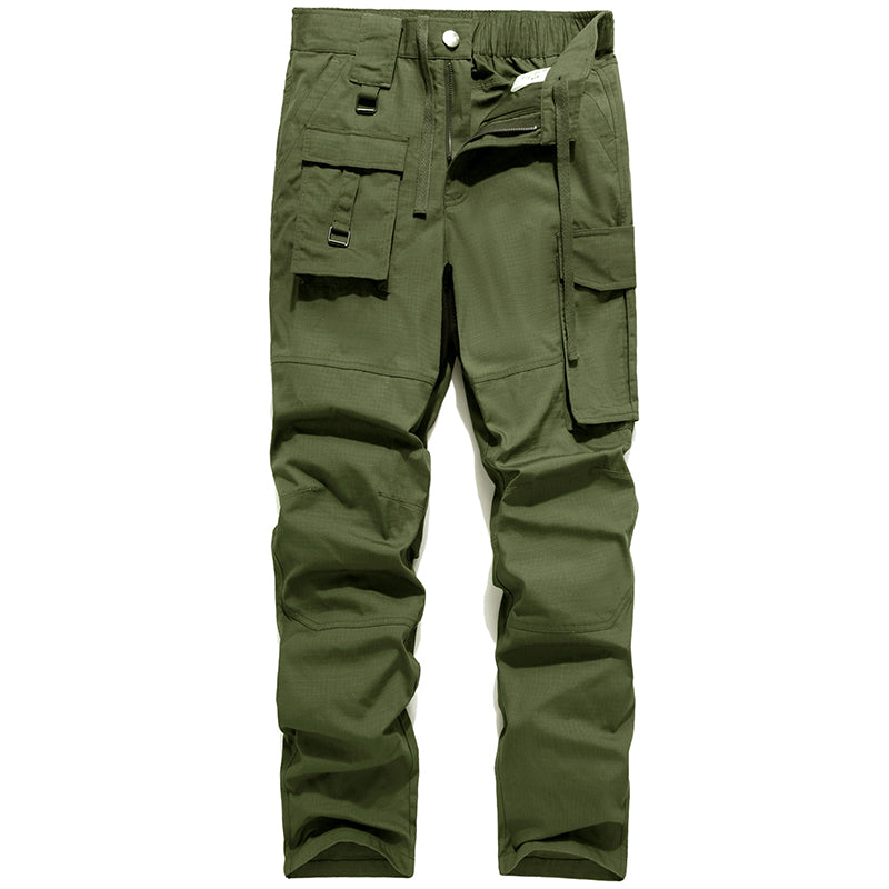 Pantalon Cargo à séchage rapide pour hommes, vêtement militaire d'extérieur, couleur unie, survêtement