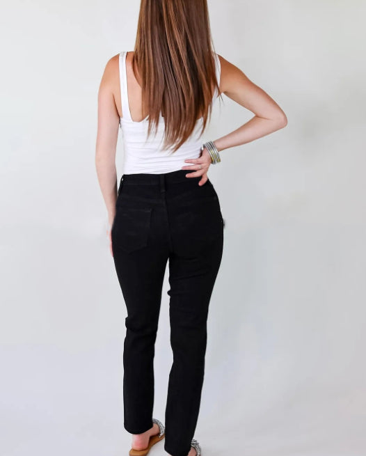 Calça jeans feminina slim fit superdimensionada de alta elasticidade emagrecedora