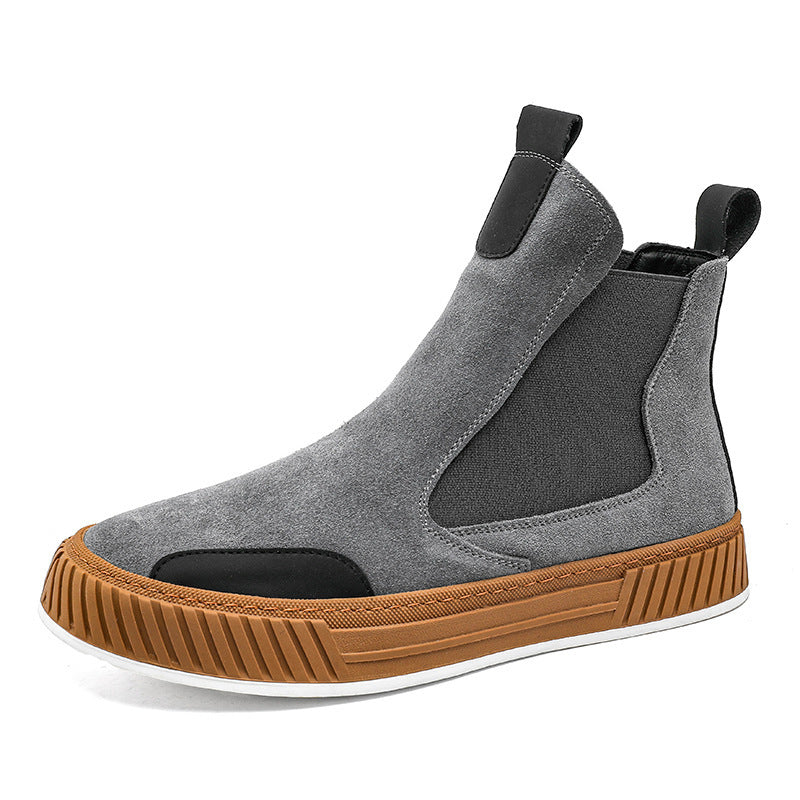 Thick Bottom Work Shoes Youth Booties