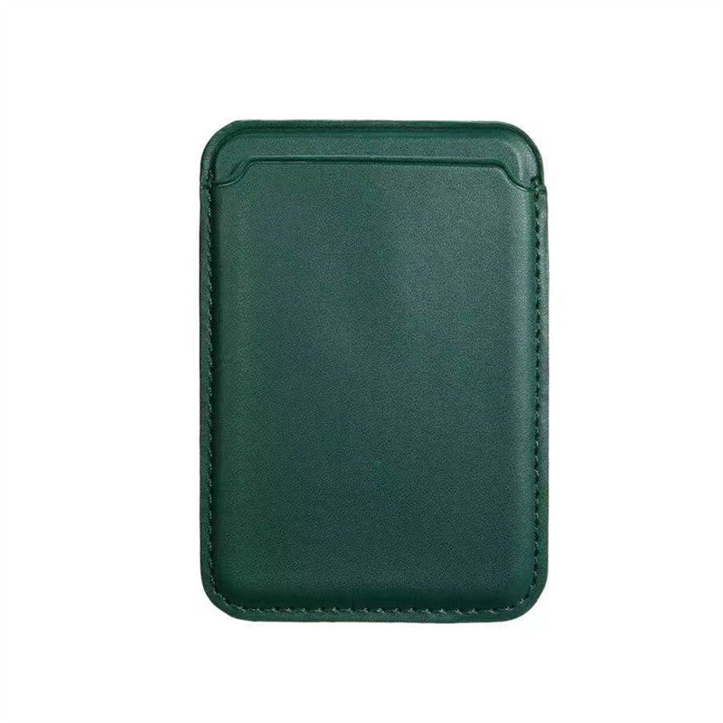 Für Magsafe Magnetische Luxus Leder Karte Halter Brieftasche Fall Für 14 Pro Max 13 12 Telefon Tasche Adsorption Zubehör Abdeckung