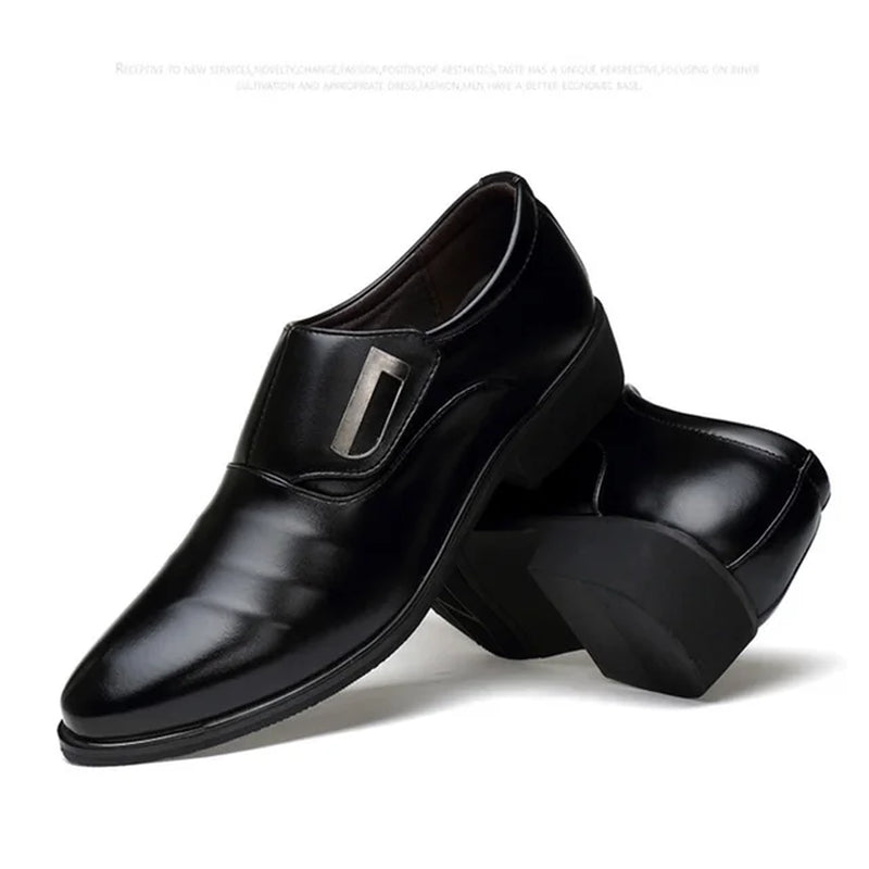 2021 New Men'S Shoes Spring Leisure Fashion Shoes Dress Shoes Men'S British Korean Version Pointed Shoes