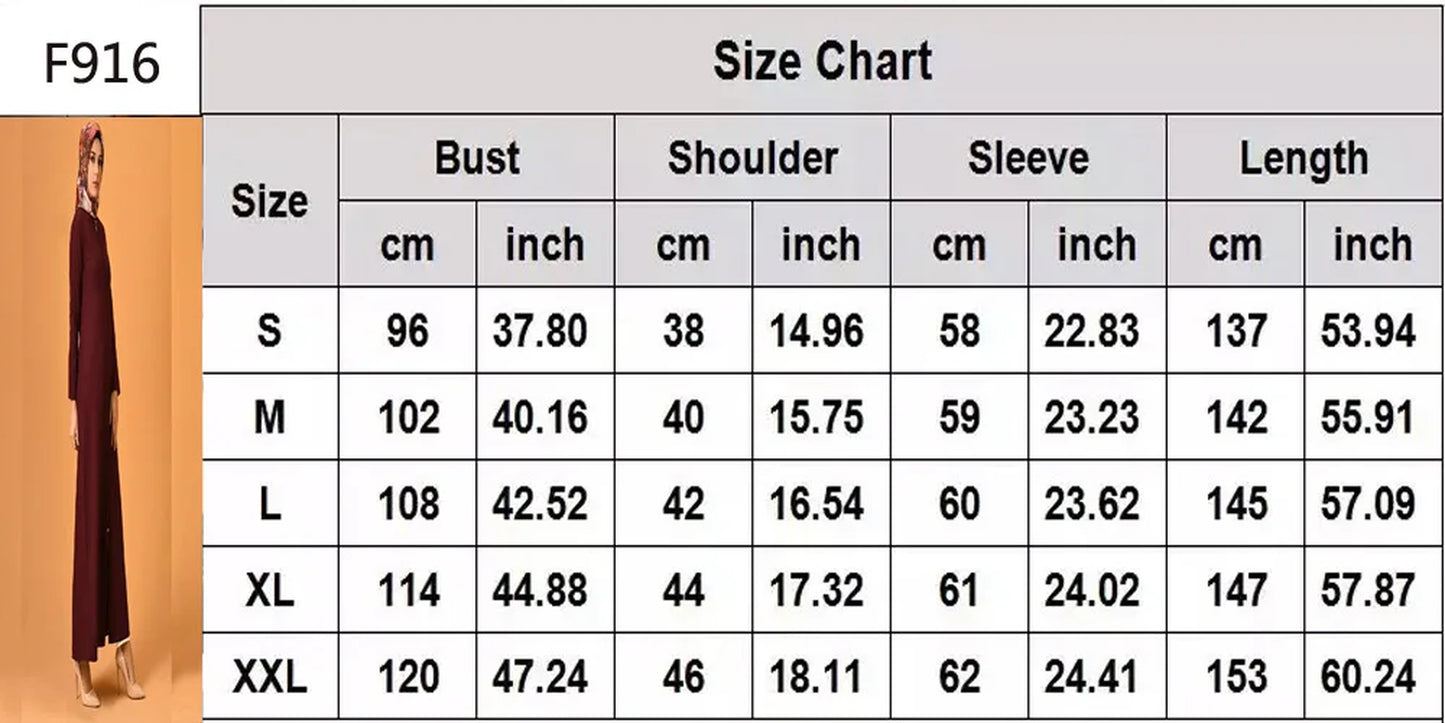 Muslim Dress Abaya Women Islamic Clothing Turkish Muslim Zipper Cardigan Robe Caftan Islam Dresses Kaftan Solid Caftan