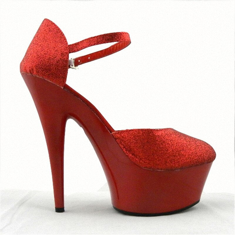 Wedding Shoes Platform 6 Inch Stiletto Heel Shoes Hot Sale, 15 Cm Sexy High-Heeled Shoes Women'S Shoes