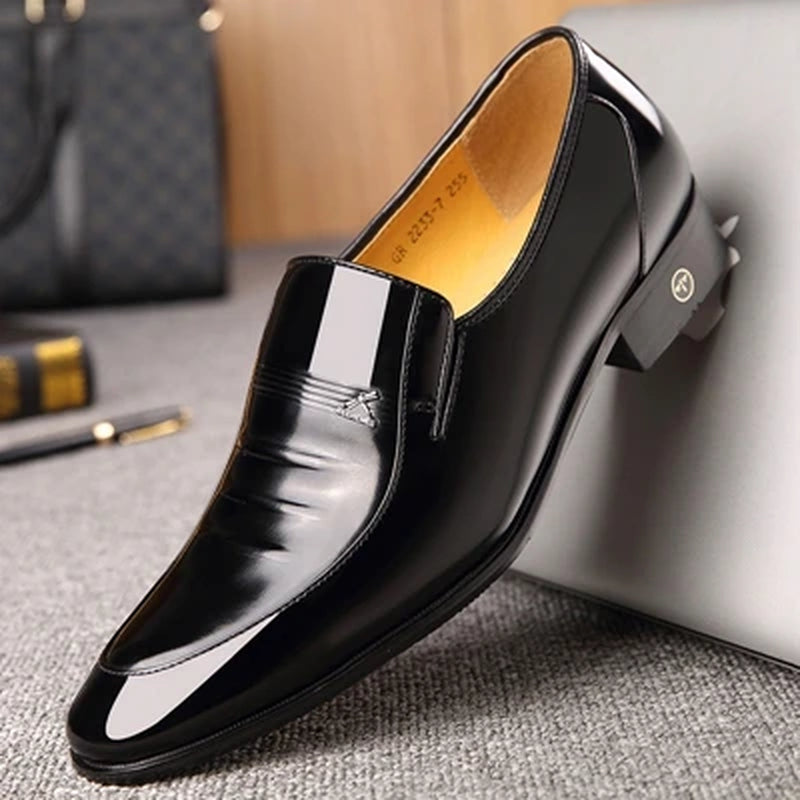 Oxford Men'S Shoes British Business Suit Men'S Shoes Genuine Leather Wedding Shoes Men Dress Shoes for Men Zapatos De Hombre