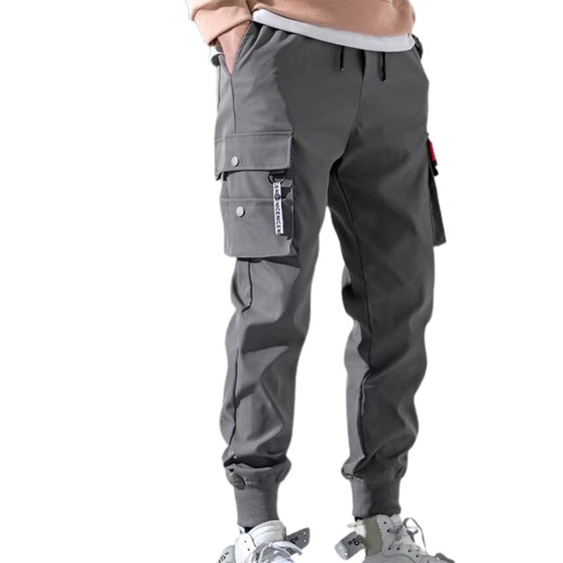 Pants Cargo Pants Trousers for Men Men'S Clothing Sports Pants Thin Male Men Beam Feet Cargo Pants Fitness Long Pants Trousers